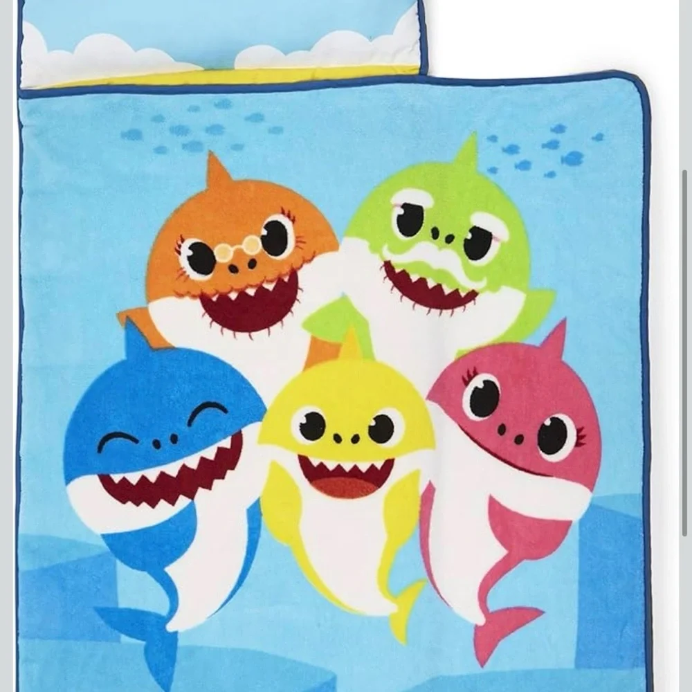 Colorful Shark Kids Sleeping Bag